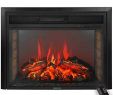 Electric Logs Fireplace Inserts Inspirational 28" 1500w Free Standing Insert Led Log Electric Fireplace