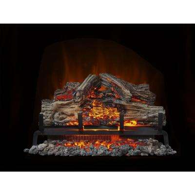 Electric Logs Heater for Fireplace Awesome 24 In Electric Log Set with Remote Control