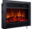 Electric Logs Heater for Fireplace Luxury Giantex 28 5" Electric Fireplace Insert with Heater Glass