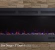 Electric Wall Mount Fireplace New Napoleon Allure Phantom Linear Wall Mount Electric Fireplaces