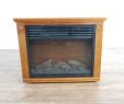 Electric White Fireplace Inspirational Intertek Ls if1500 Dofp Electric Infrared Fireplace