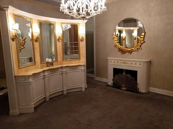 Empire Fireplace Beautiful Vanity area In Downstairs Bathroom Picture Of Waldorf