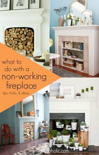 Empty Fireplace Ideas Awesome Dealing with A Non Working Fireplace Tips Tricks and