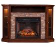 Energy Efficient Electric Fireplace Luxury Reza Corner Convertible Infrared Electric Fireplace Media