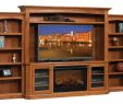 Entertainment Center Around Fireplace Awesome Amish Entertainment Centers with A Fireplace