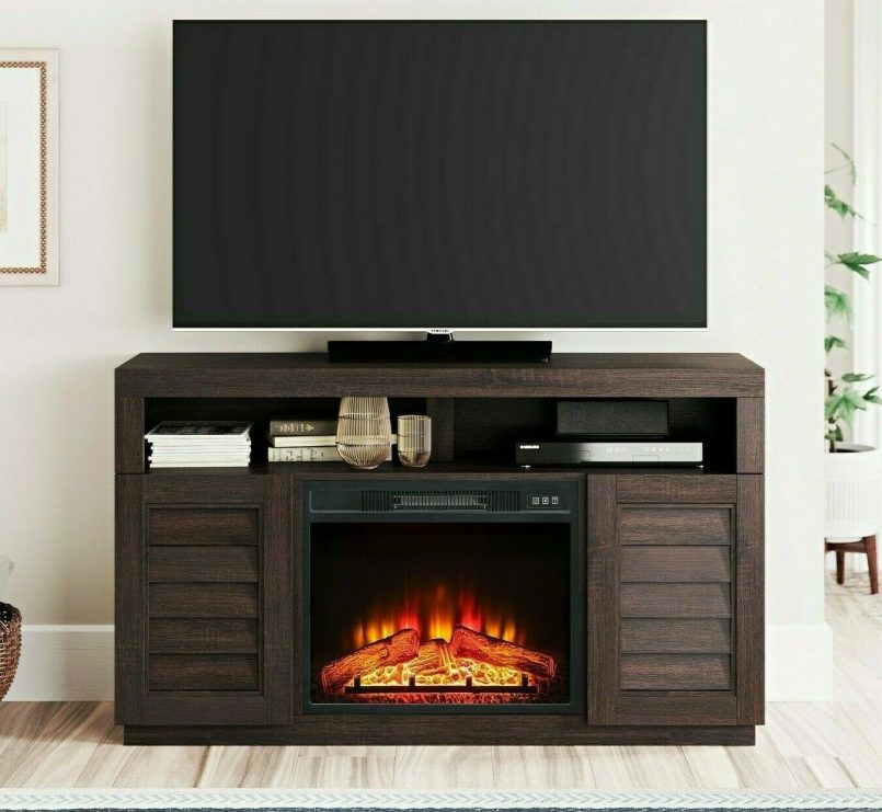Entertainment Centers Entertainment Center With A entertainment center with fireplace insert for 75 inch tv 805x741