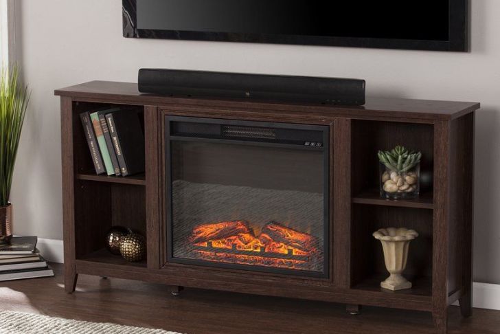 Entertainment System with Fireplace Luxury Cross 55 5&quot; Tv Stand with Electric Fireplace