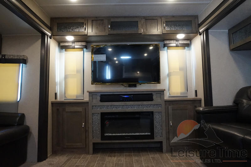 Entertainment System with Fireplace Unique 2019 forest River Puma 38den