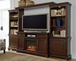 19 New Entertainment Unit with Fireplace