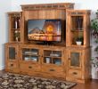 Entertainment Wall with Fireplace Unique Sunny Designs Sedona 63 In Entertainment Center Rustic Oak