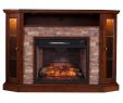 Espresso Fireplace Tv Stand Awesome southern Enterprises Redden Infrared Electric Media