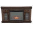 Espresso Fireplace Tv Stand Luxury Georgian Hills 65 In Bow Front Tv Stand Infrared Electric Fireplace In Oak