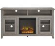 Espresso Fireplace Tv Stand New Walker Edison Freestanding Fireplace Cabinet Tv Stand for Most Flat Panel Tvs Up to 65" Driftwood