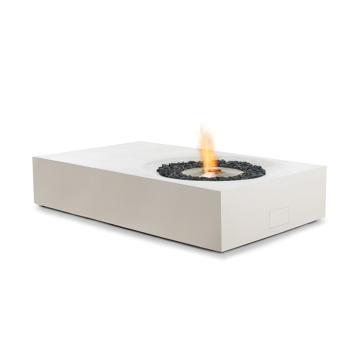Equinox Concrete Bio ethanol Fuel Fire Pit Table Equinox Concrete Bio ethanol Fuel Fire Pit Table