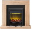 Ethanol Fireplace Review Elegant Adam Malmo Fireplace Suite In Oak with Blenheim Electric Fire In Black 39 Inch