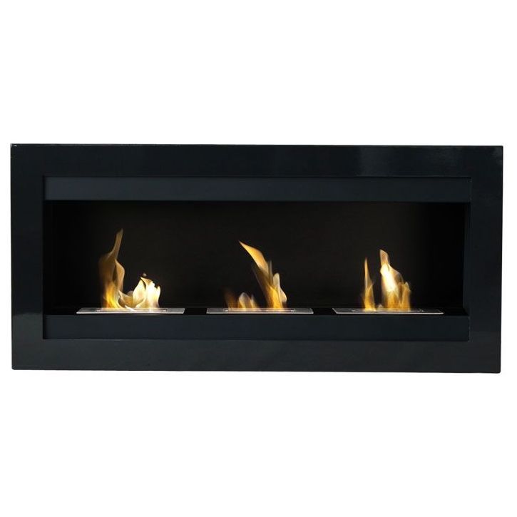 Ethanol Fireplace Review Luxury Simona 3 Burner Wall Mount Bio Ethanol Fireplace