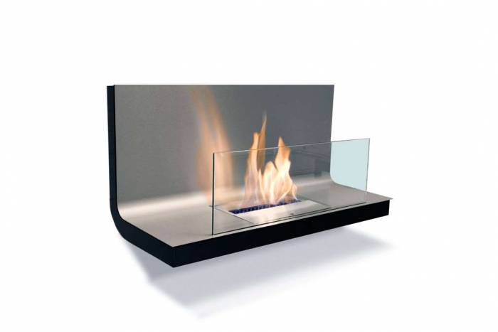 Ethanol Wall Fireplace Inspirational Radius Design Wall Flame 1 Ethanol Kamin