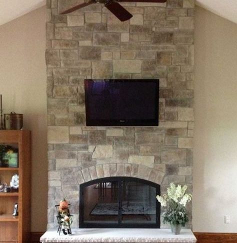 Fake Stone Fireplace Lovely Fireplace Stone Veneer by north Star Stone In Cobble