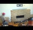 Fake Stone Fireplace Luxury Videos Matching Firebrick Installation Demo