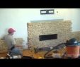 Fake Stone Fireplace Luxury Videos Matching Firebrick Installation Demo