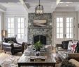 Family Room with Fireplace Awesome Chandalier & Coffered Ceiling Like French Doors On Either