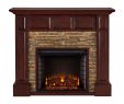 Faux Electric Fireplace Inspirational southern Enterprises Bello Electric Fireplace