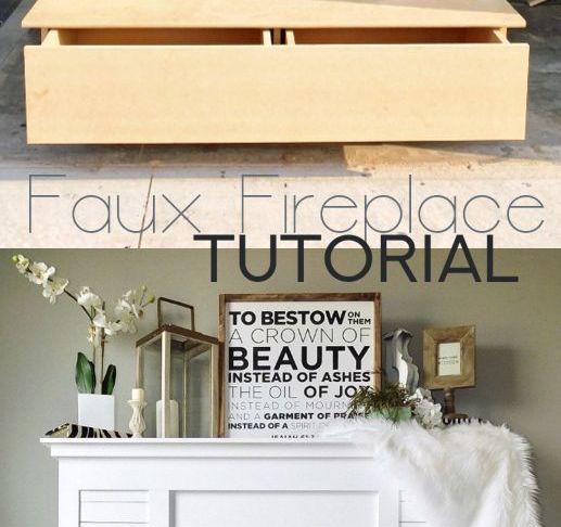 Faux Fireplace Ideas Luxury Faux Fireplace with Hidden Storage Home Decor Ideas