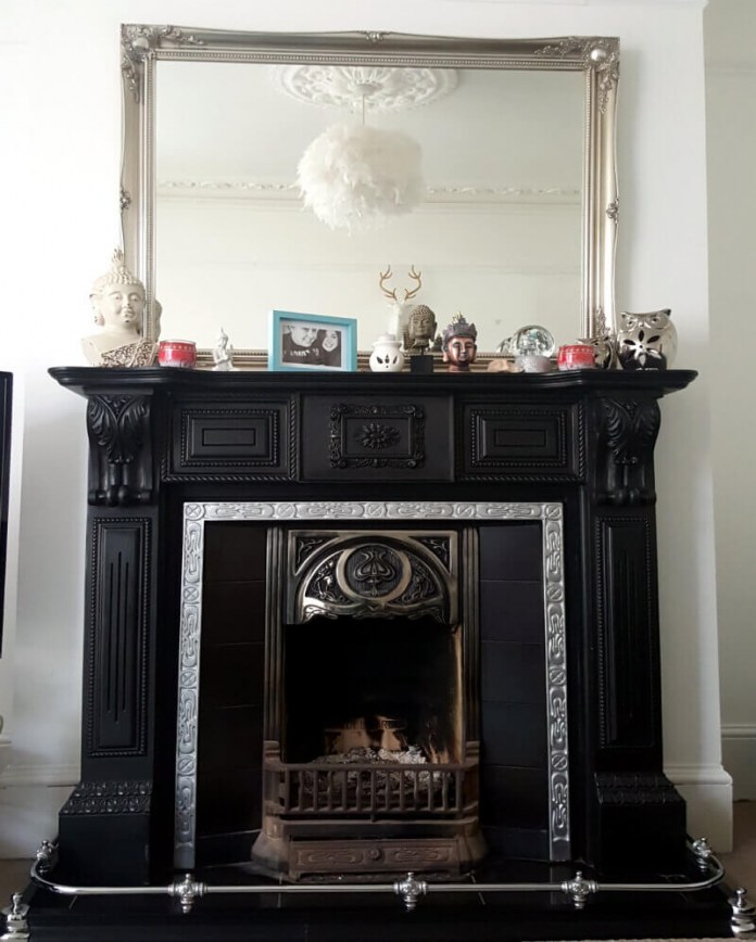 faux fireplace ideas shabby chic fireplace ideas of faux fireplace ideas