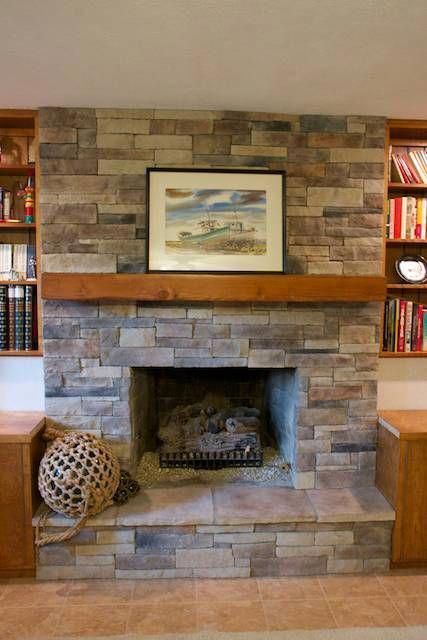 Faux Stone Fireplace Lovely Pin On Home Design Ideas