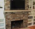 Faux Stone Fireplace Mantels Beautiful Fireplace with Mantel and Tv