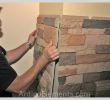 Faux Stone Fireplace Panels Inspirational Faux Stone Installation