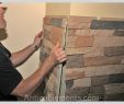 Faux Stone Fireplace Panels Inspirational Faux Stone Installation