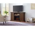 Faux Stone Fireplace Panels New Chastain 68 In Freestanding Media Console Electric Fireplace Tv Stand with Sliding Bar Door In Rustic Walnut