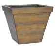 Faux Stone Panels for Fireplace Lowes Fresh 18 44 In W X 16 88 In H Brown Mixed Posite Square Planter
