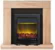 Fire Glass Fireplace Fresh Adam Malmo Fireplace Suite In Oak with Blenheim Electric Fire In Black 39 Inch