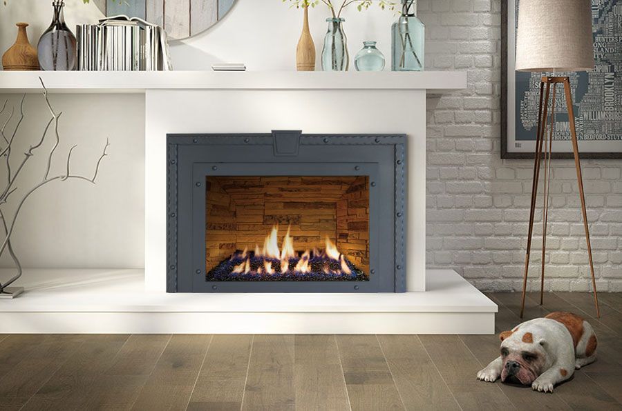 Fireback Fireplace Elegant Ambiance Fireplaces and Grills