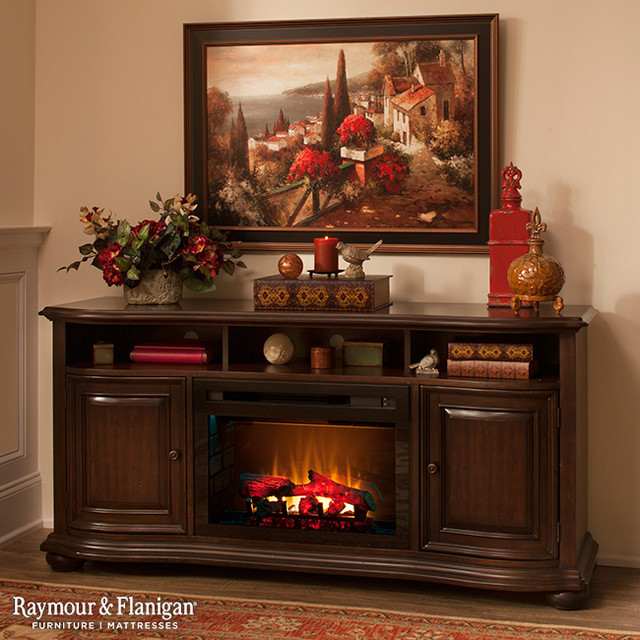raymour and flanigan fireplace