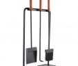 Fireplace Accesories Luxury Modernist tool Set From Rejuvenation Fireplaces