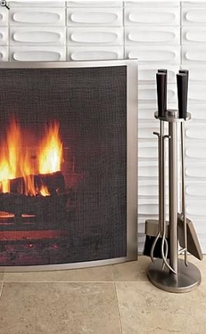 Fireplace Accesories Unique Curved Fireplace Screen tools Products I Love