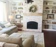 Fireplace and Mantle Fresh Diy Fireplace Mantel Shelf Built Ins Shiplap Whitewash Brick