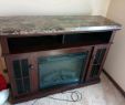 Fireplace and Tv Stand Inspirational Marble top Electric Fireplace Tv Stand