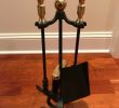 Fireplace andirons Elegant andiron Fireplace Set