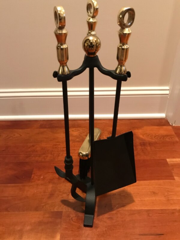 Fireplace andirons Elegant andiron Fireplace Set