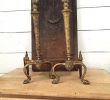 Fireplace andirons Luxury Antique French andirons Bronze andirons by