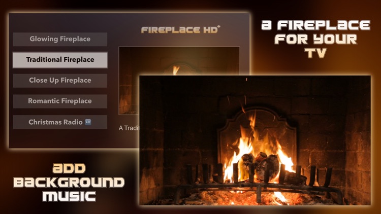 Fireplace apps for Apple TV 750x750bb