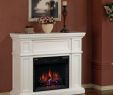 Fireplace Brands Elegant Classic Flame Artesian Mantel with Electric Fireplace