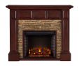 Fireplace Brands Elegant southern Enterprises Bello Electric Fireplace