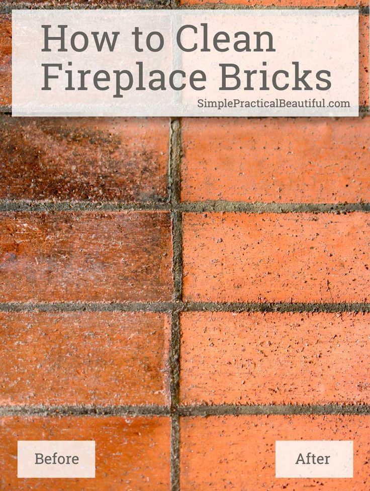 How to Clean Fireplace Bricks Cleaning the House d00d0cfb ead56c940e71