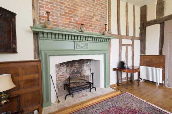 Fireplace Bricks Lovely the Drawing Room with Half Oak Paneling and Exposed Brick