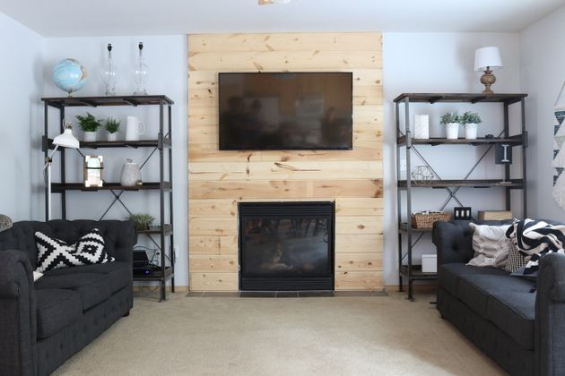 My little sister s house builder grade fireplace makeover 510d f525d0bdcace19e05ccb